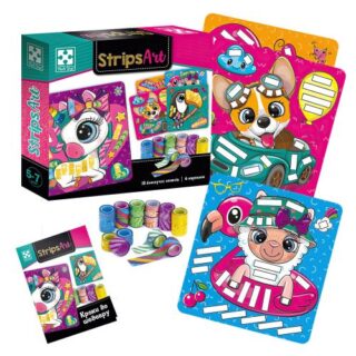 Набір для творчості  "Strips Art. Щасливі мордочки" (укр)
