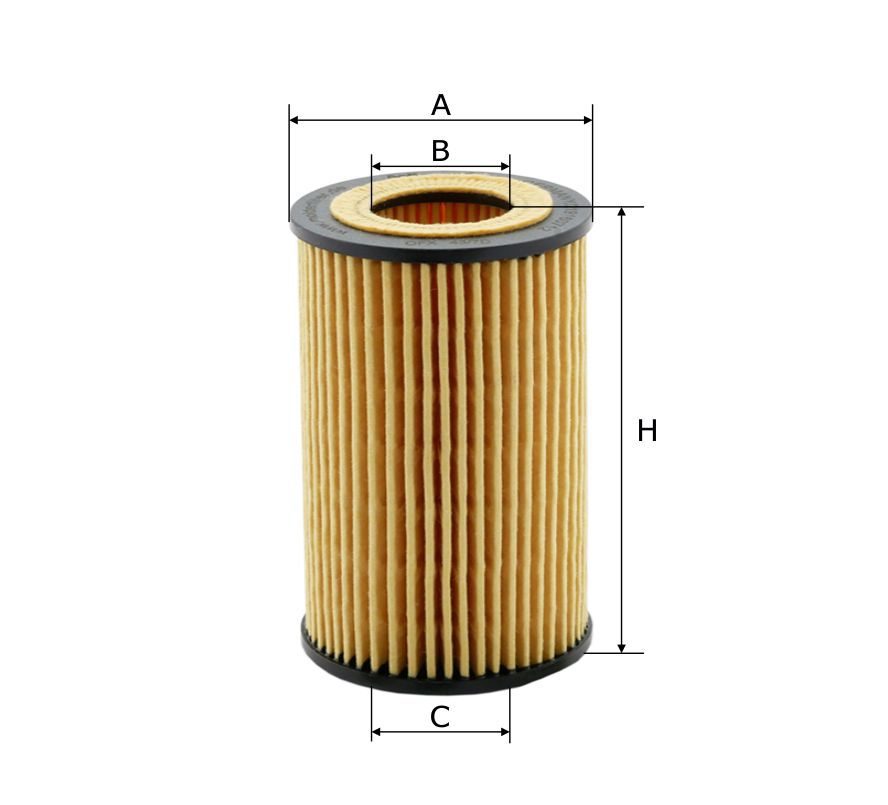 Фільтр масляний Molder Filter OFX 43/7D (WL7009, OX153/7DEco, HU7185X)