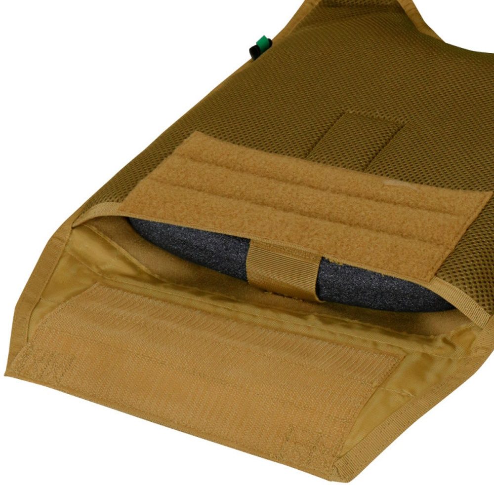 Жилет тактичний Condor Modular Operator Plate Carrier з кишенями під м'які бічні пластини ц:койот