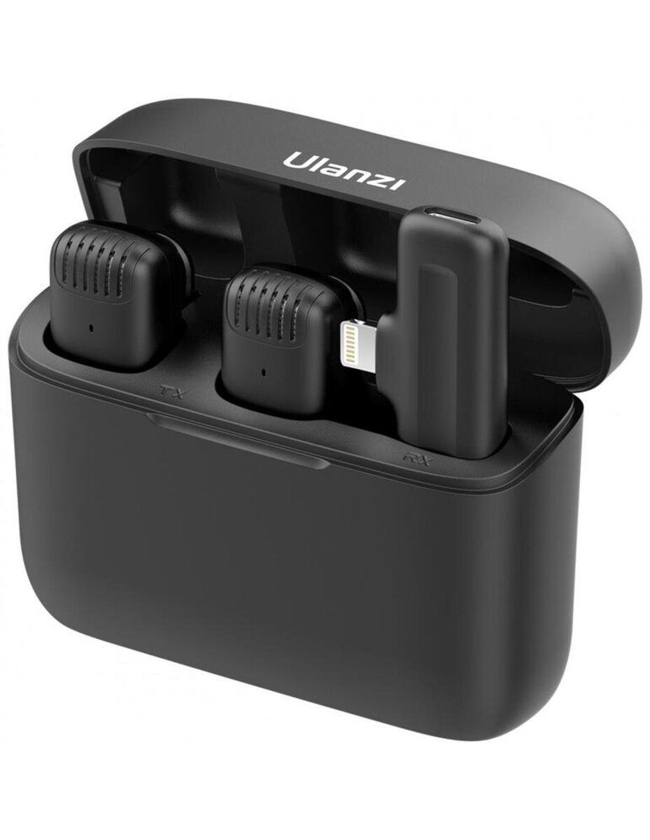 Бездротова мікрофонна система Ulanzi Vijim J12 Wireless Lavalier Microphone System (Lightning Apple interface ) (UV-2885 J12)