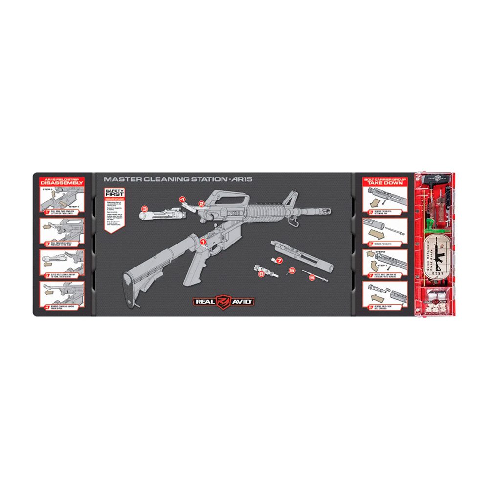 Набір для чистки Real Avid Master Cleaning Station - AR15