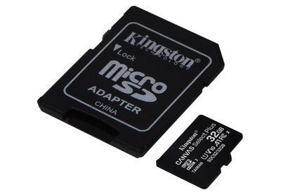 microSDHC (UHS-1) Kingston Canvas Select Plus 32Gb class 10 А1 (R-100MB/s) (adapter SD) - Зображення 3