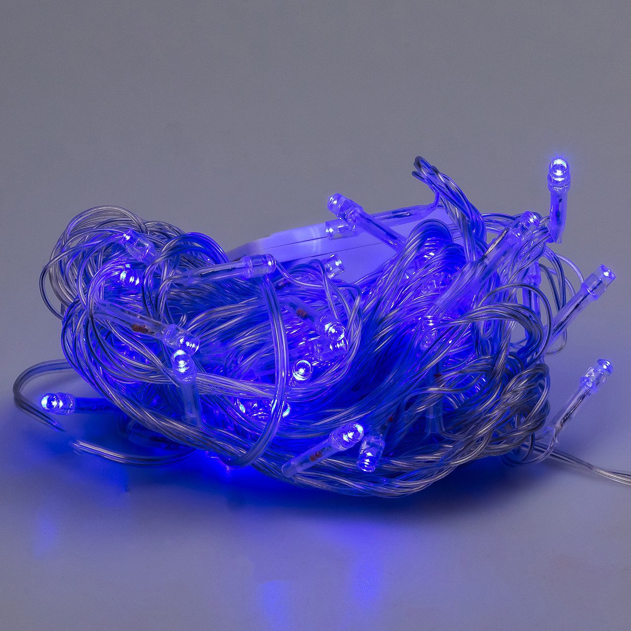 Гірлянда нитка світлодіодна GarlandoPro 100 LED 6м 8 режимів гірлянда новорічна Синій