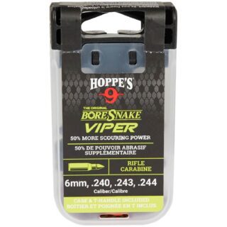 Протяжка Hoppes`s Viper 6mm, .240, .243, .244 з встр. бронзовими йоржами