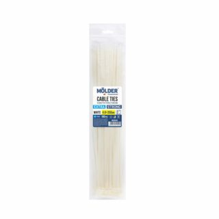 Хомути Molder пластикові білі 4.8x350, 100шт