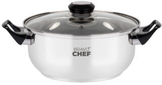 Каструля Bravo Chef 18 см (1.6 л) з бакелітовими ручками