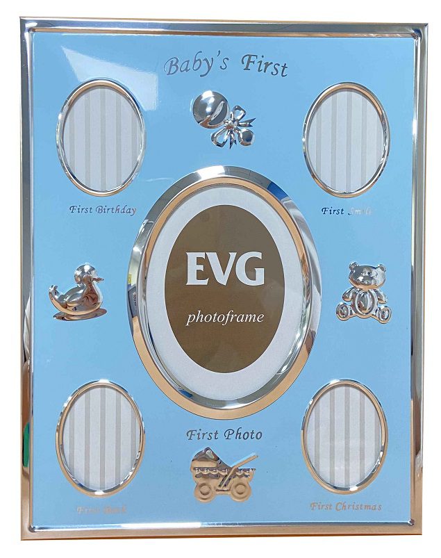 Фоторамка EVG ONIX H5 Baby Silver