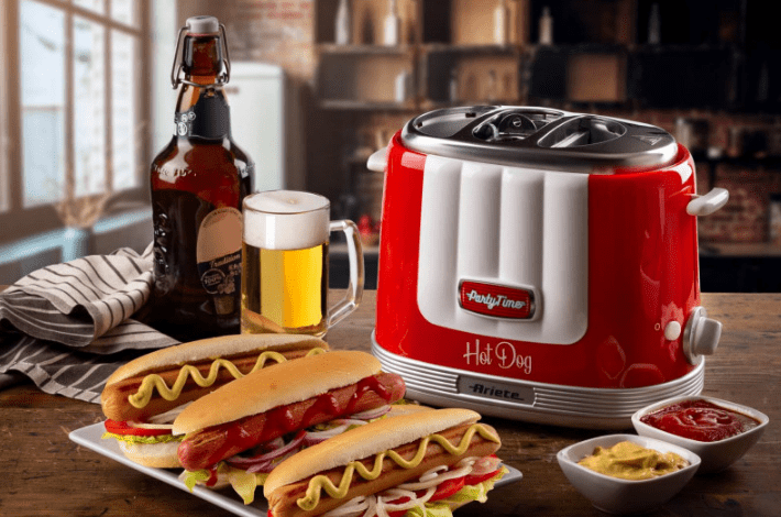 Бутербродниця Ariete 0206 HOT DOG RED