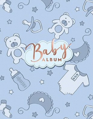 Фотоальбом UFO 10x15x200 PP-46200 Baby Boy