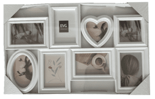 Мультірамка EVG INNO ZB-8-3859 WHITE COLLAGE 8 