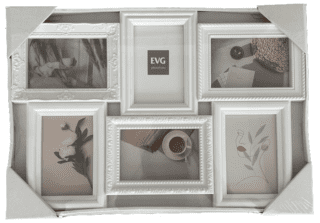 Мультірамка EVG INNO ZB-6-3753 WHITE COLLAGE 6
