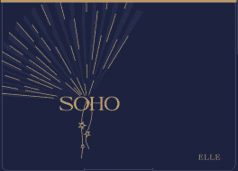 Комплект постільної білизни Soho Євро Elle 200х230 см Voyage Green
