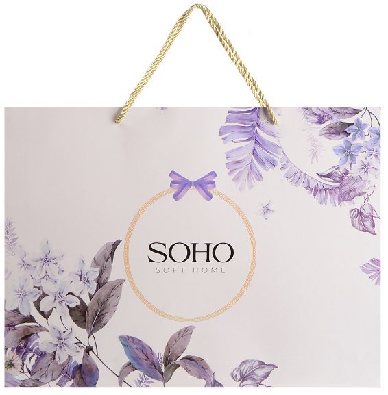 Комплект постільної білизни Soho Євро Lounge 200х230 см One Rose