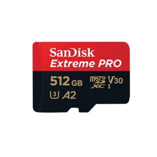 microSDXC (UHS-1 U3) SanDisk Extreme Pro A2 512Gb class 10 V30 (R200MB/s,W140MB/s) (adapter)