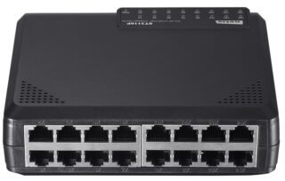 Комутатор Netis ST3116P 16 Ports 10/100Mbps Fast Ethernet Switch