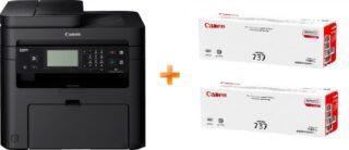 Багатофункціональний пристрій Canon i-Sensys MF237WNE + Картриджі 737 2шт