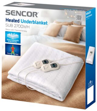 Електроковдра Sencor SUB 2700WH