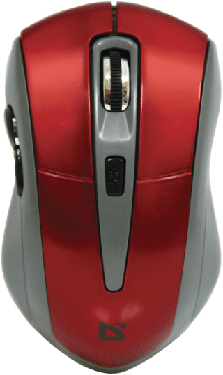 Миша Defender Accura MM-965 Wireless Red (52966)