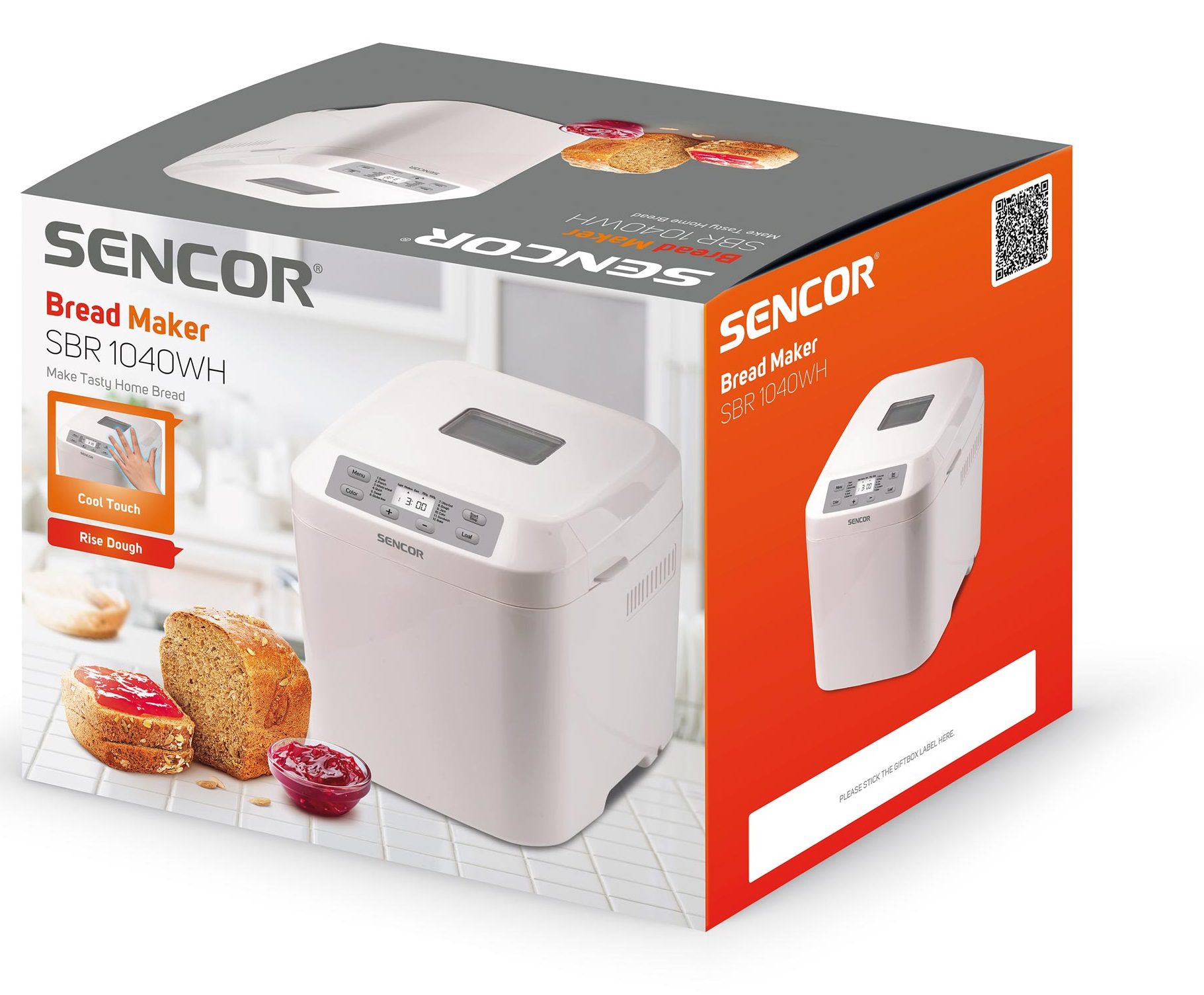Хлібопічка Sencor SBR 1040WH