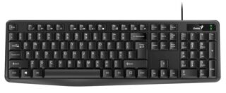 Клавіатура Genius KB-117 USB Black UKR