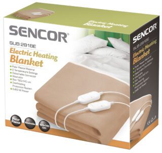 Електроковдра Sencor SUB 281BE