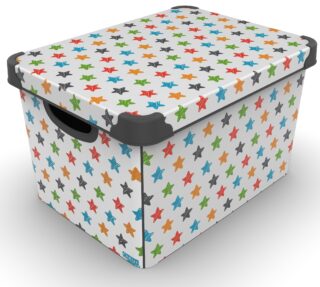 Контейнер Qutu Style Box Colored Stars, 20л
