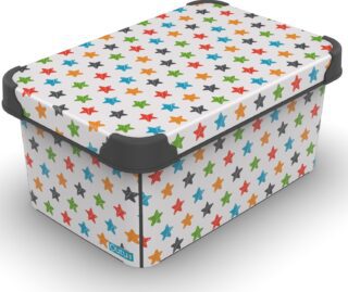 Контейнер Qutu Style Box Colored Stars, 5л