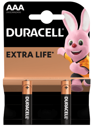 Батарейка Duracell LR03 MN2400 1x2 шт.