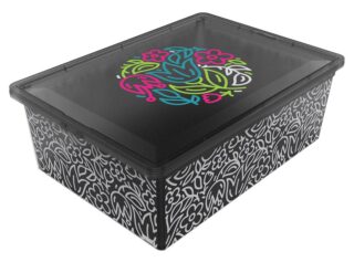Контейнер Qutu Light Box Flouresent Grey, 25 л