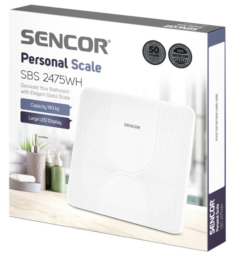 Ваги підлогові Sencor SBS 2475WH