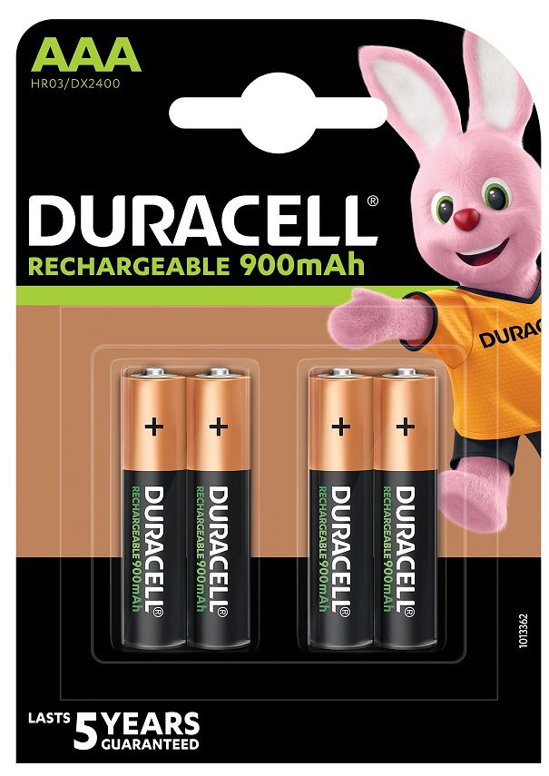 Акумулятор Duracell HR03 (AAA) 900mAh уп. 4шт.