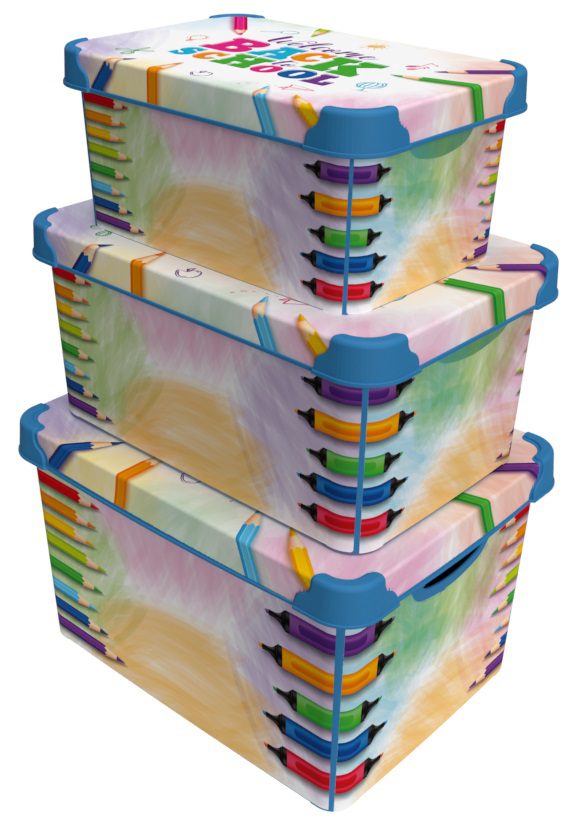 Контейнер Qutu STYLE BOX BACK TO SCHOOL, 5 л