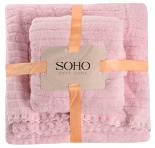 Набір рушників Soho 35x75+70x140см Line Perple