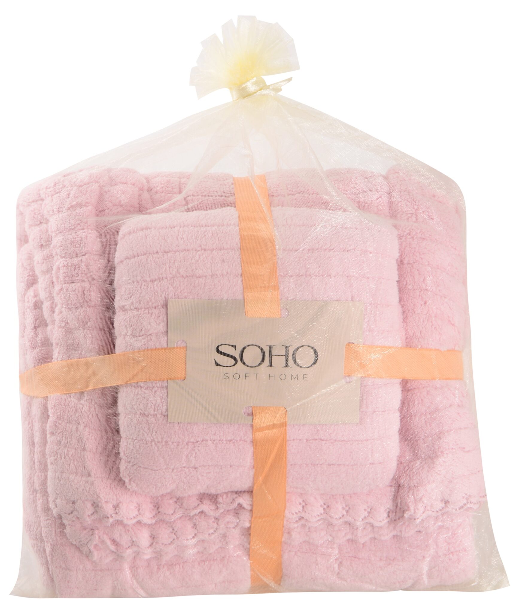 Набір рушників Soho 35x75+70x140см Line Perple