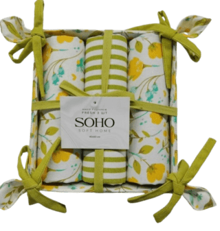 Набір рушників Soho 40x60см Fresh 3 шт