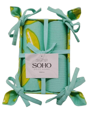Набір рушників Soho 40x60см Lemon 2 шт