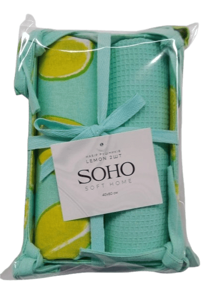 Набір рушників Soho 40x60см Lemon 2 шт