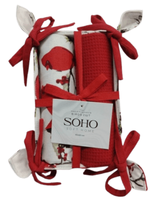 Набір рушників Soho 40x60см Birds 2 шт