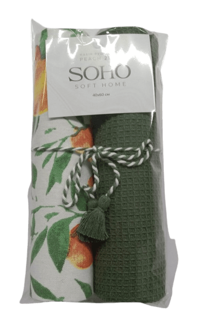 Набір рушників Soho 40x60см Peach 2шт