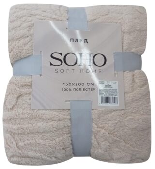 Плед Soho 150х200 см Rasch Cream 