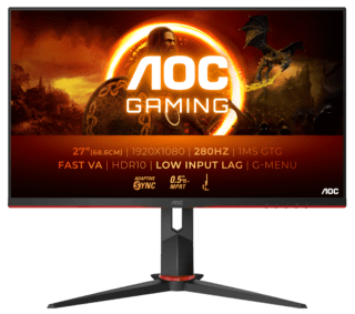 Монiтор 27" AOC 27G2ZN3/BK Black/Red