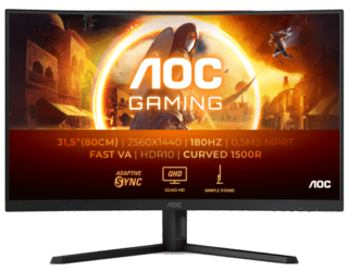 Монiтор 31.5" AOC CQ32G4VE Black