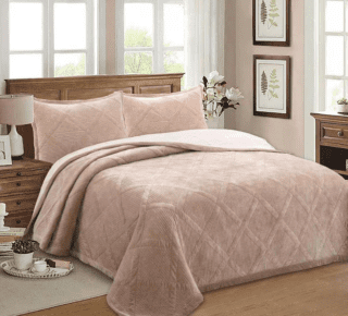 Покривало Soho 200х230 см Velur Cream