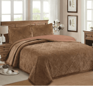 Покривало Soho 200х230 см Velur Brown