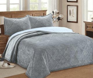 Покривало Soho 200х230 см Velur Gray
