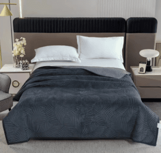 Покривало Soho 200х220 см Velvet Graphite