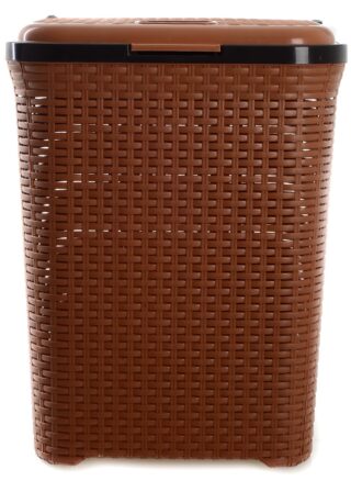 Кошик для білизни Violet House 0726 Ротанг BEIGE 55 л 