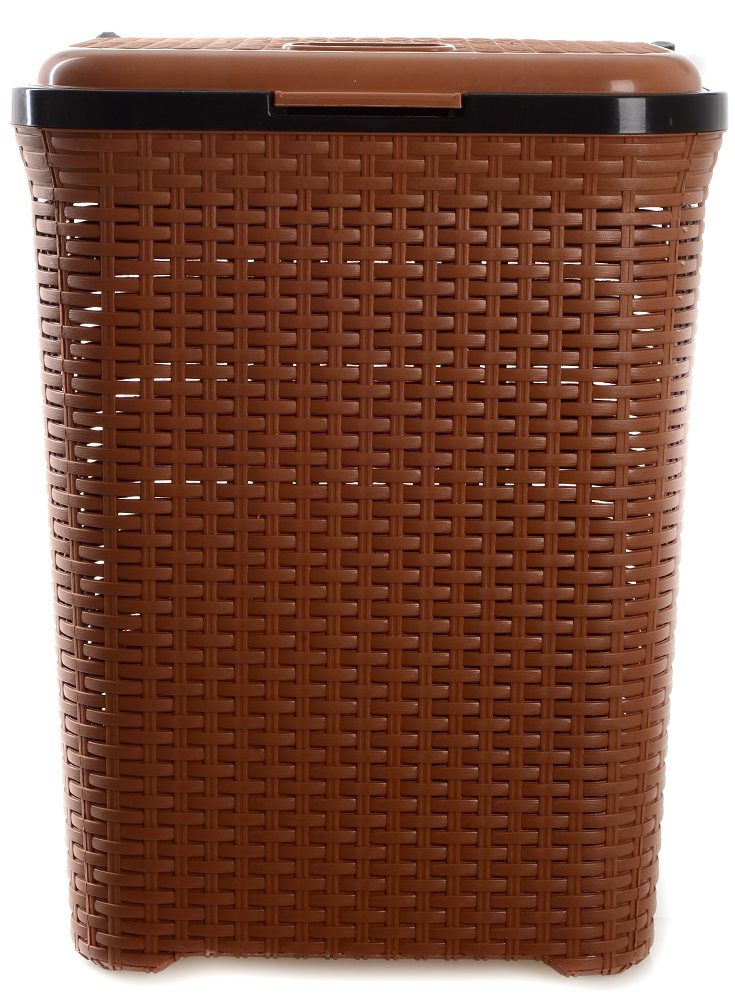 Кошик для білизни Violet House 0726 Ротанг BEIGE 55 л