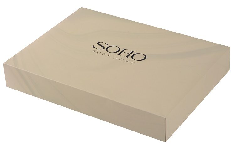 Рушник банний Soho 35х75+70х140 см Vip Silver