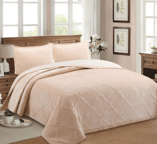 Покривало Soho 200х230 см Velur Ivory 